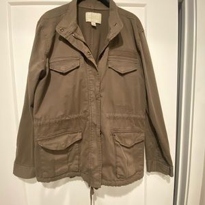 Military style utility jacket